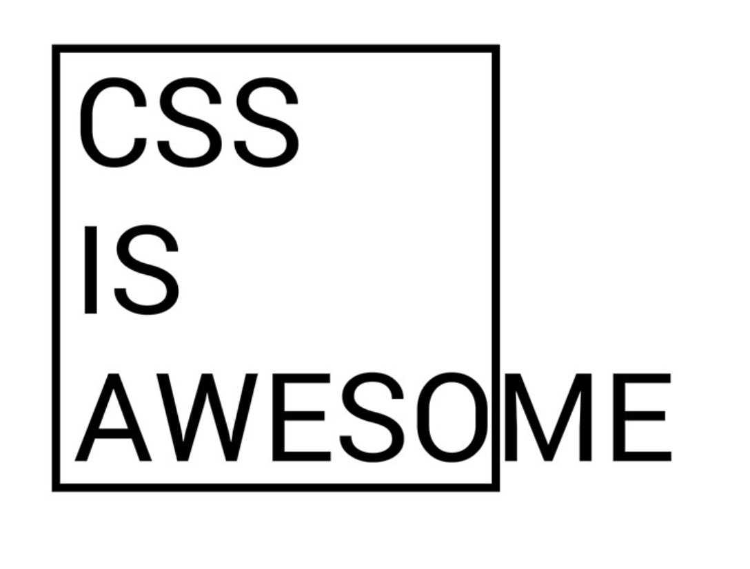 CSS is awesome!