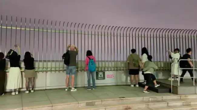 타이베이 101 91층 외부 전망대
