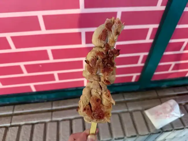 닝샤야시장 닭꼬치구이