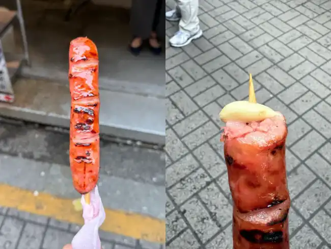 우라이 아각산저육향장 소시지